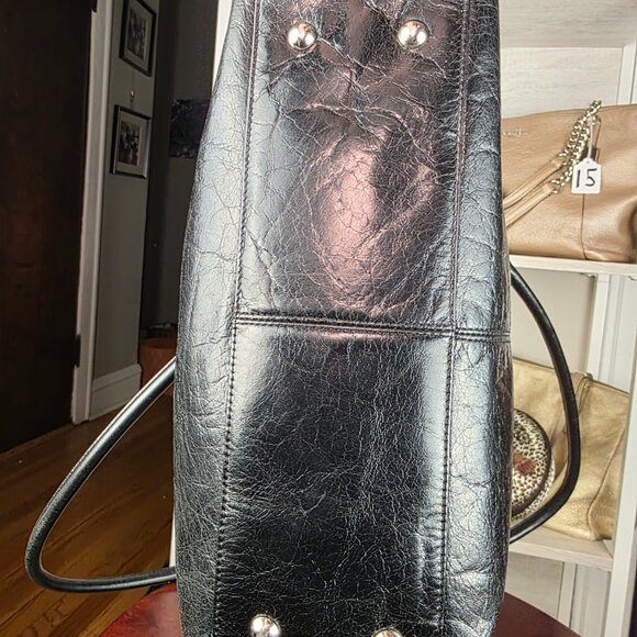 Hobo International Black Leather Handbag - Picture 10 of 12